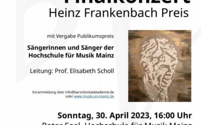 Heinz Frankenbach Preis 2023